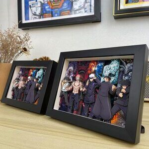 Anime Jujutsu Kaisen 3D Photo Frame